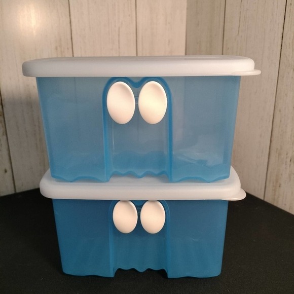 Tupperware Fridge Smart mini containers #4735 with lids #4736 (E8) - Picture 1 of 10